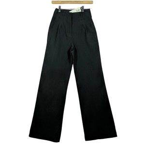 Lola by BCBG Maxazria Juniors Black Pants Zip Fly Size 1